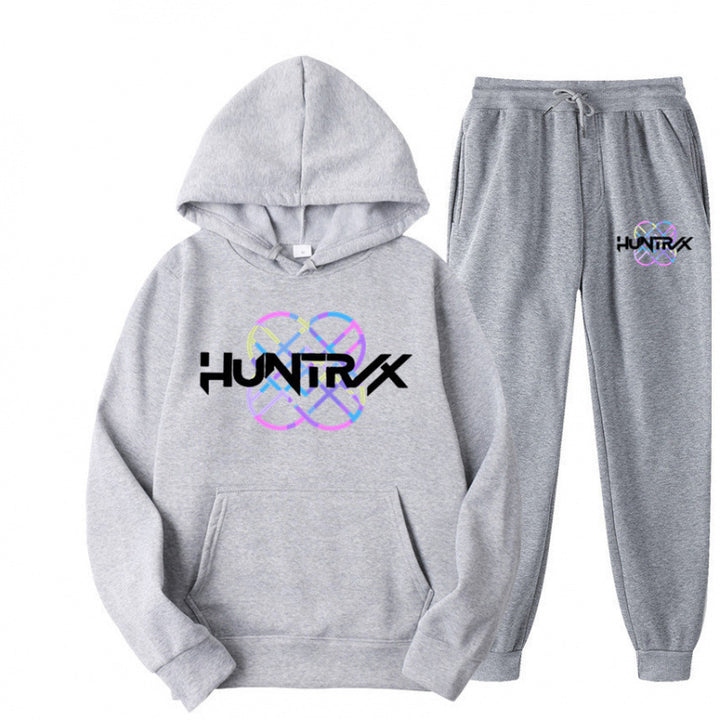 Damen Sweatanzug mit modernem Grafikdesign und lässiger Passform Drune