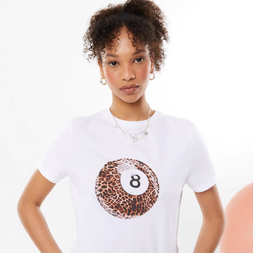 Damen T-Shirt mit kreativem Tier-Muster Drune