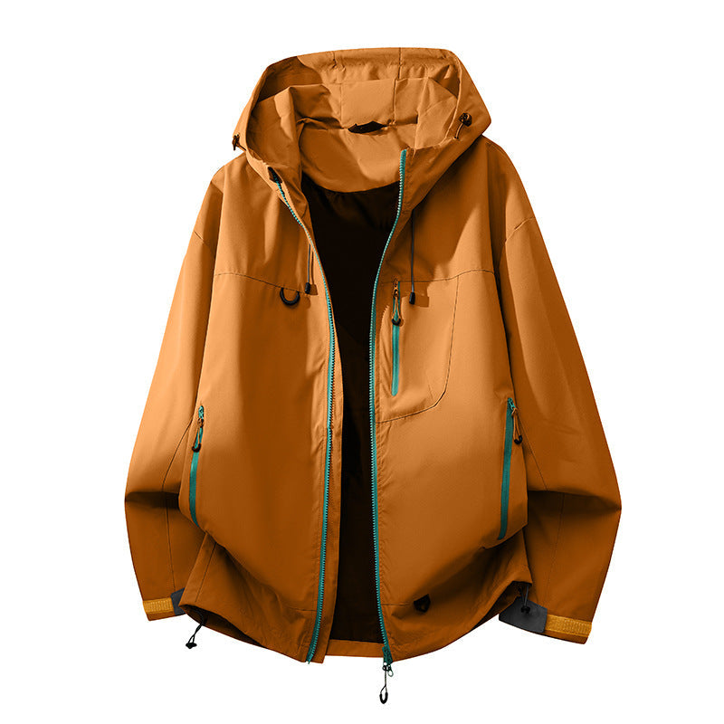 Damen technische Outdoorjacke mit multifunktionalen Taschen und verstellbarem Kapuzensystem Drune