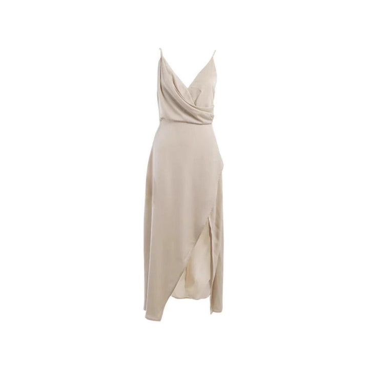 Damen Elegantes High-Slit Abendkleid Drune