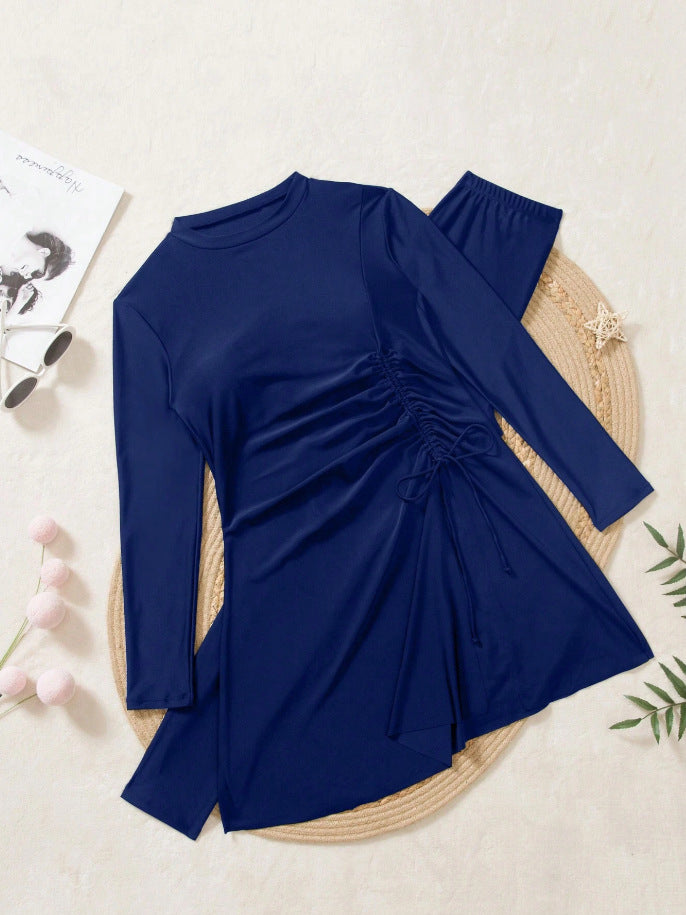 Damen Sportliches Strandoutfit mit modischem Wickel-Design Drune