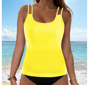 Damen Tankini-Oberteil mit modischem Rüschendesign Drune