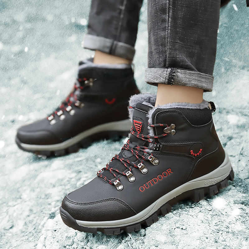 Damen Winter-Wandersandalen mit rutschfester Sohle und isolierendem Innenfutter Drune