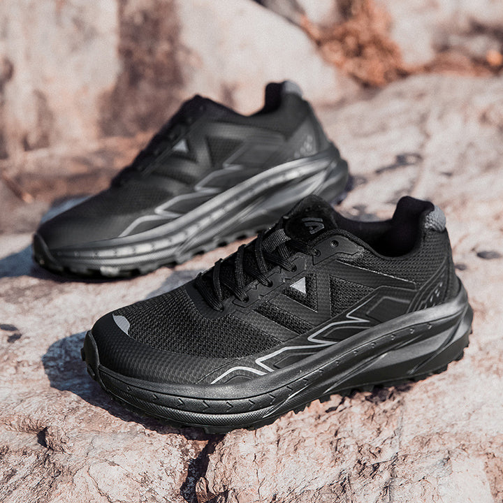 Damen nan dämpfender Komfort-Trailrunner mit extrabreiter Zwischensohle und profiliertem Grip Drune