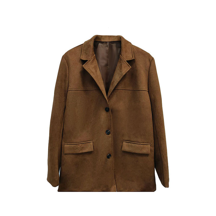 Damen Blazerjacke aus weich strukturierter Mikrofaser Drune