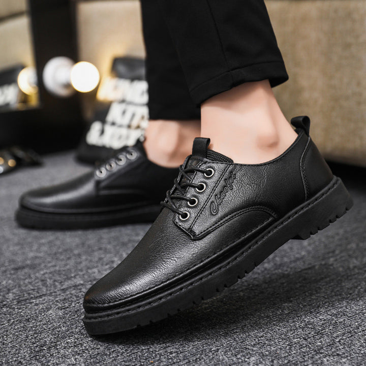Herren Schnürschuhe mit modernem Obermaterial aus hochwertigem Leder und komfortabler Sohle Drune