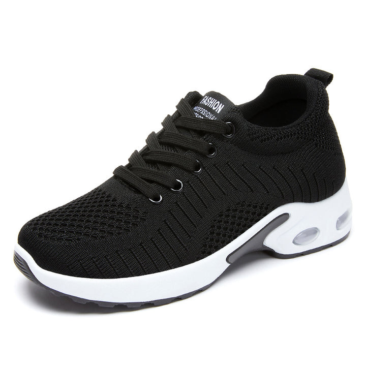 Damen nan gestrickter Komfort-Sneaker mit sichtbarer Air-Unit, entlastender Memory-Fußbett-Einlage und griffiger Profilsohle Drune