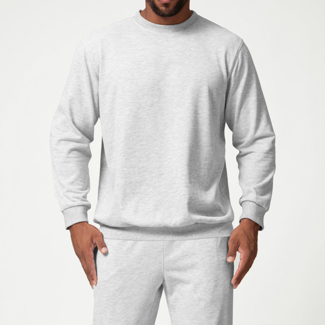 Herren Bequemer Sweatshirt mit Seitentaschen Drune