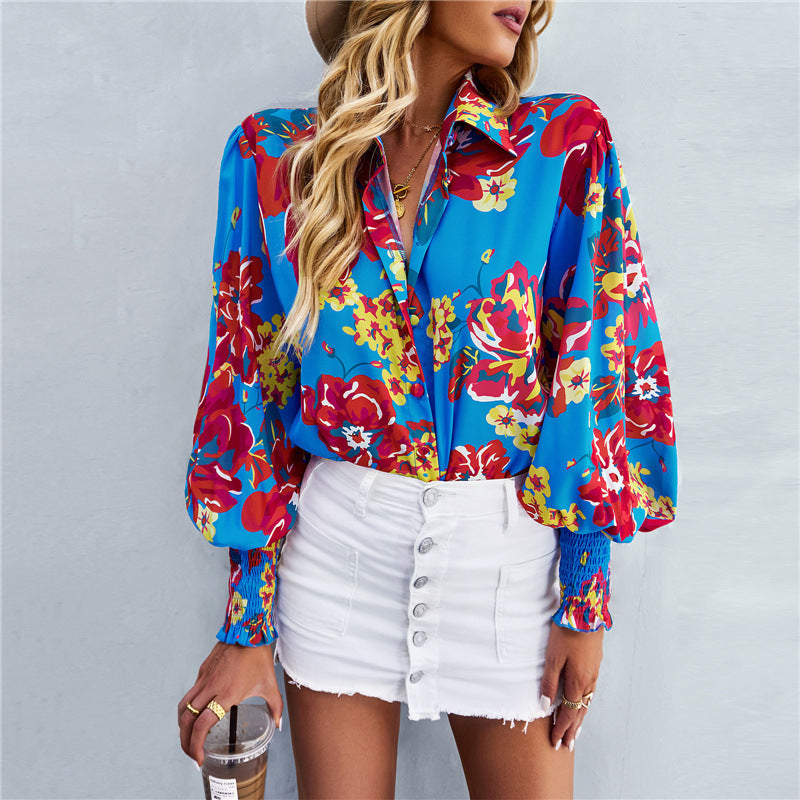Damen Button-Up Karo Übergröße Hemd Drune