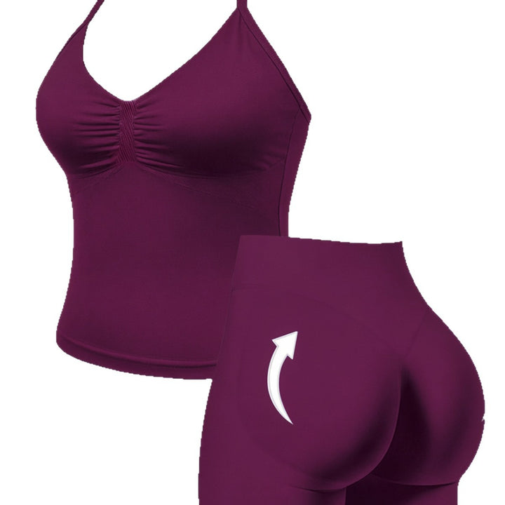 Damen Sportlicher Einteiler mit gerafftem Ausschnitt Drune