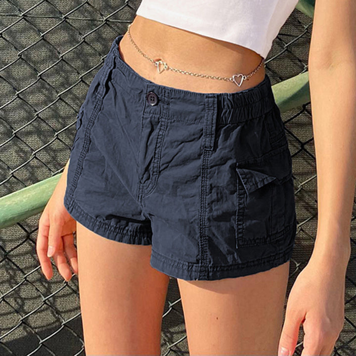 Damen Cargo-Shorts mit elastischem Bund und praktischen Seitentaschen Drune