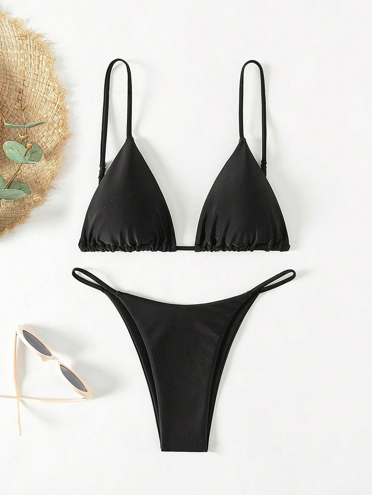 Damen Bikini-Set mit verspieltem Tie-Dye-Muster Drune