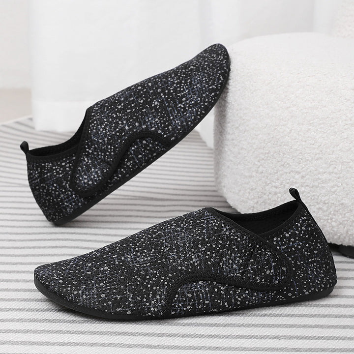 Damen nan nahtloser Strick-Slipper mit ultraflexibler Antirutschsohle Drune