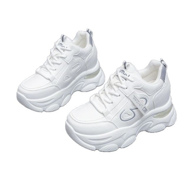 Damen Sportliche Chunky Sneakers mit atmungsaktiven Mesh-Einsätzen und robustem Design Drune