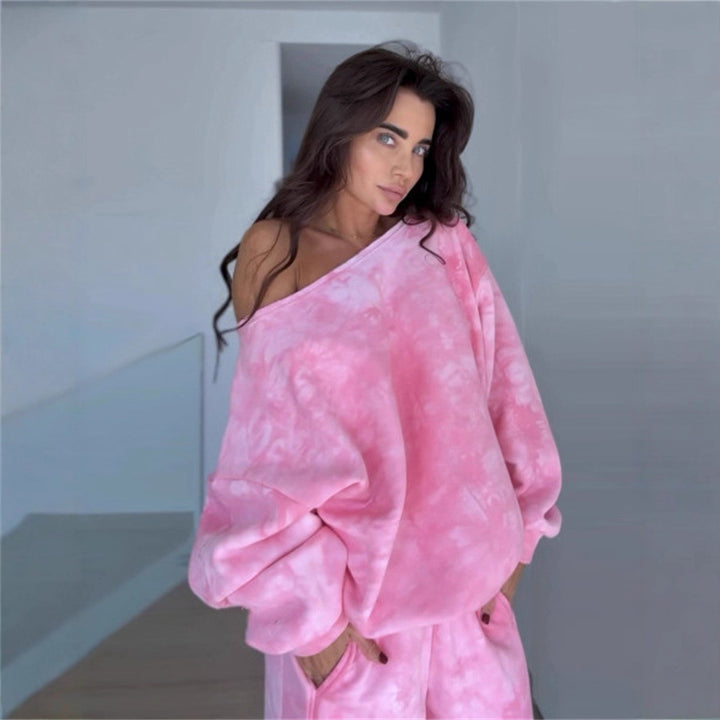 Damen lässiger Oversized Pullover Drune