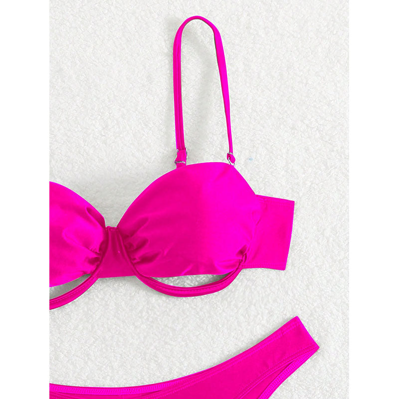 Damen Push-Up Bikini-Set mit elegantem Design Drune