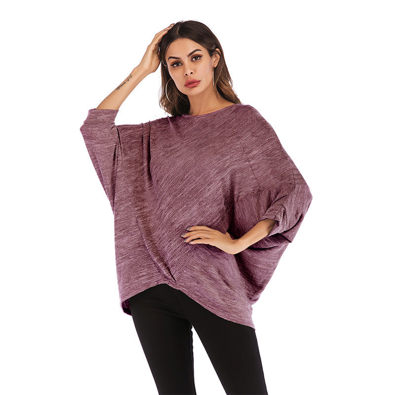 Damen Oversized Sweater mit lässigem Schnitt Drune