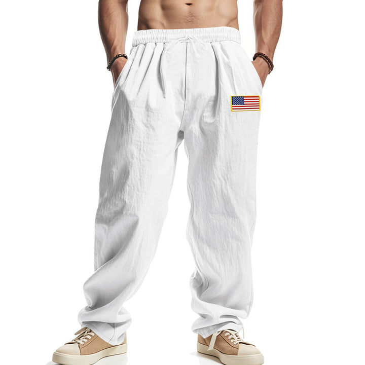 Herren lässige Cargo-Hose mit verstellbarem Bund und praktischen Seitentaschen Drune