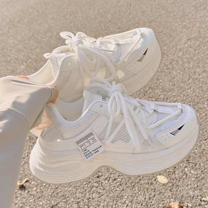 Damen Laufsneaker mit atmungsaktiver Mesh-Oberfläche und flexibler Sohle Drune