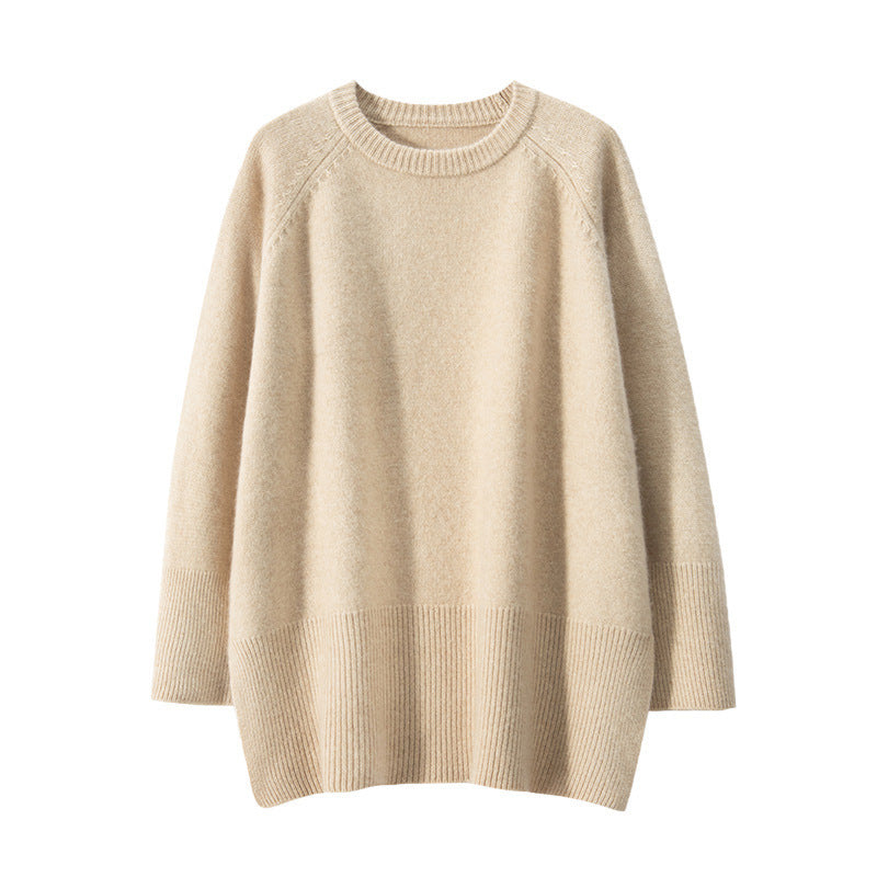 Damen Moderner Oversized Pullover Drune