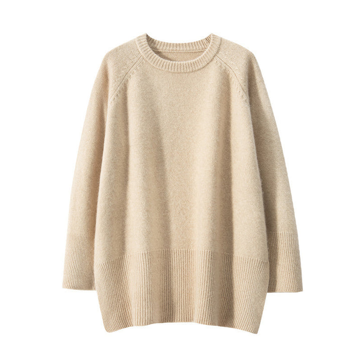 Damen Moderner Oversized Pullover Drune