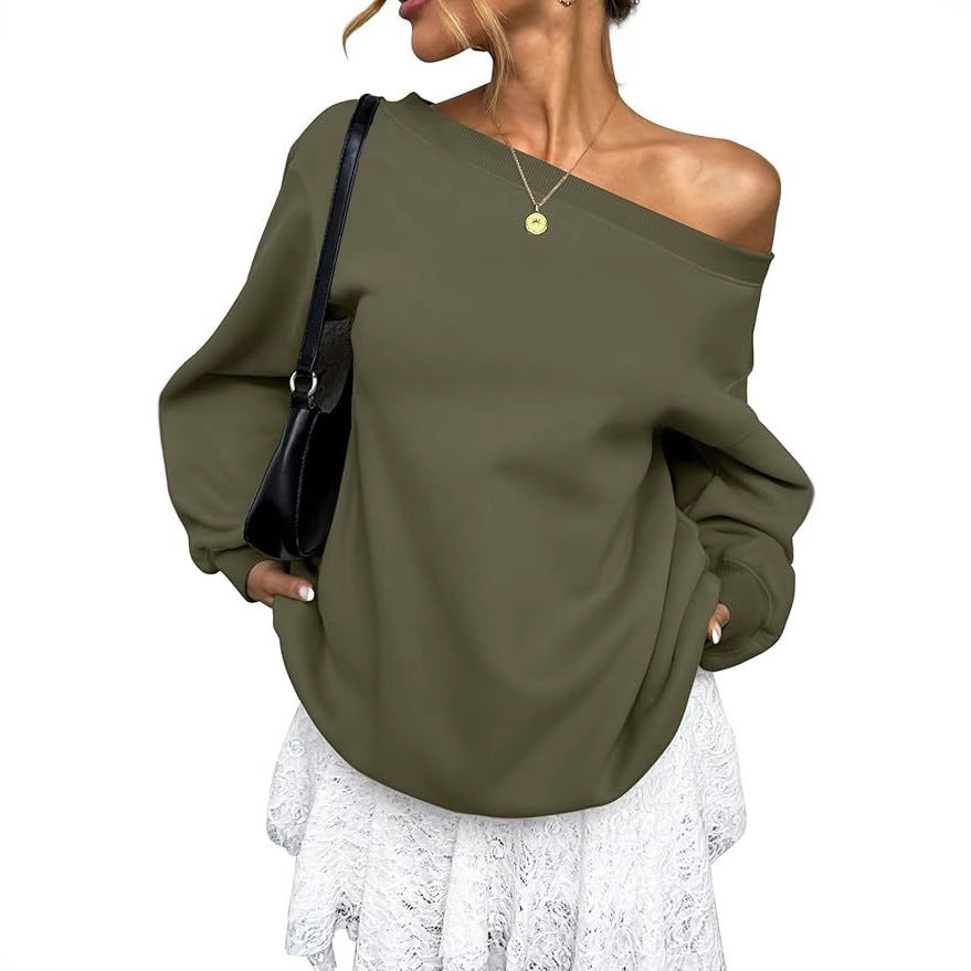 Damen Oversized Sweatshirt Drune