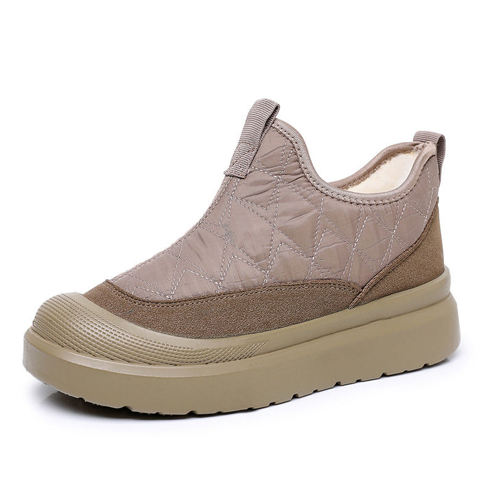 Damen Bequeme und wetterfeste Slip-On Boots mit weichem Innenfutter Drune