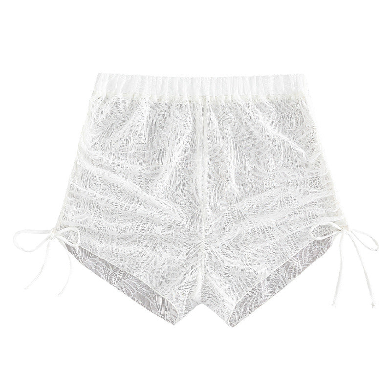 Damen Transparente Strandshorts Drune