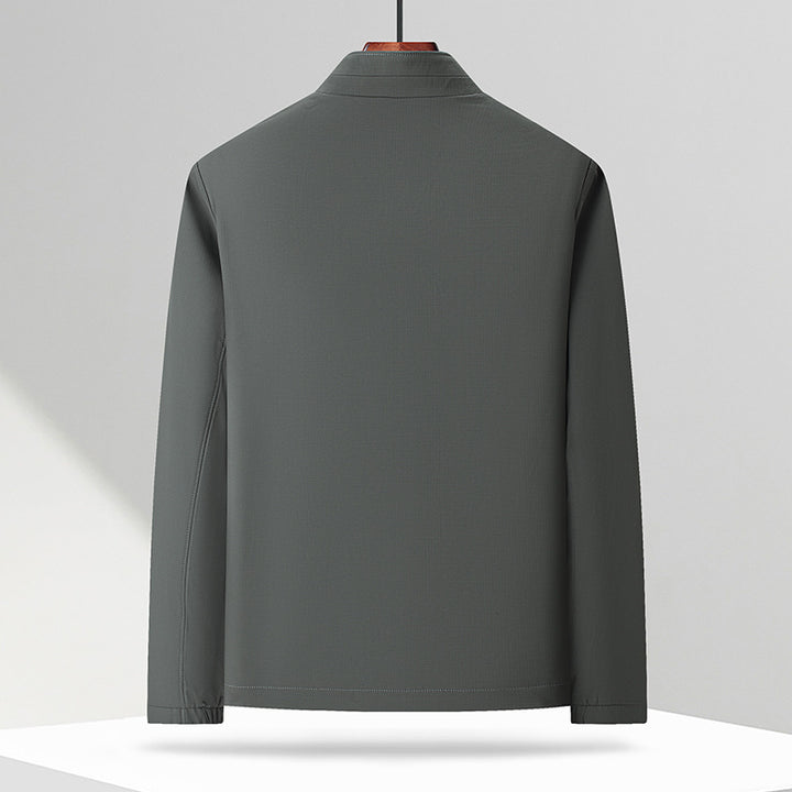 Herren Übergangsjacke mit praktischem Stehkragen und innovativem atmungsaktivem Gewebe Drune