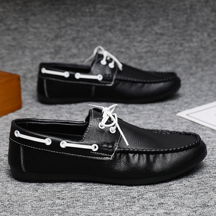 Herren Mokassins mit eleganter Schnürung und rutschfester Sohle Drune