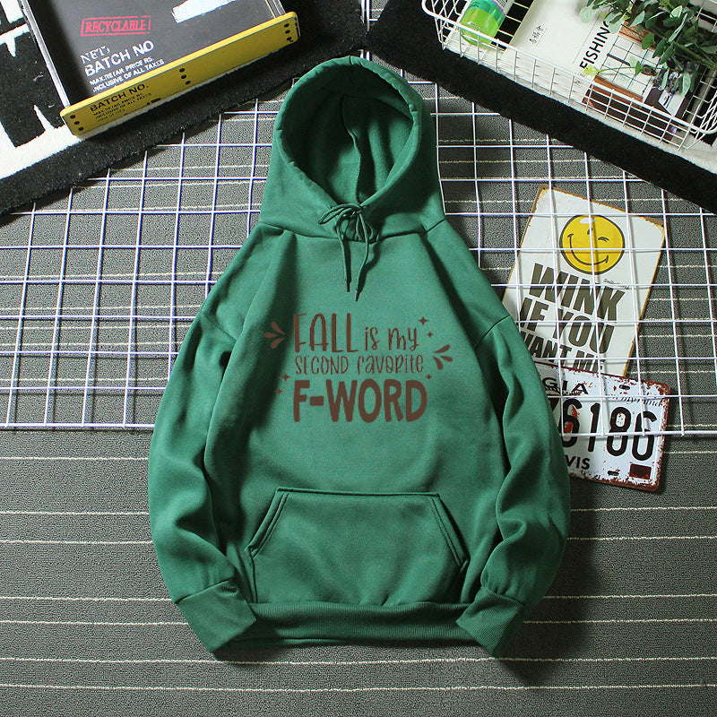 Damen Kapuzenpullover mit witzigem Spruch und lässigem Schnitt Drune