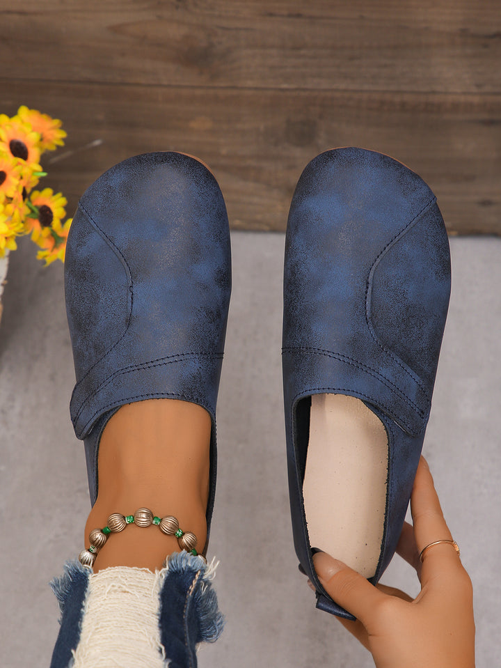 Damen nan casual Komfort-Slipper mit ergonomischer Polstersohle und weichem Microvelours-Obermaterial Drune