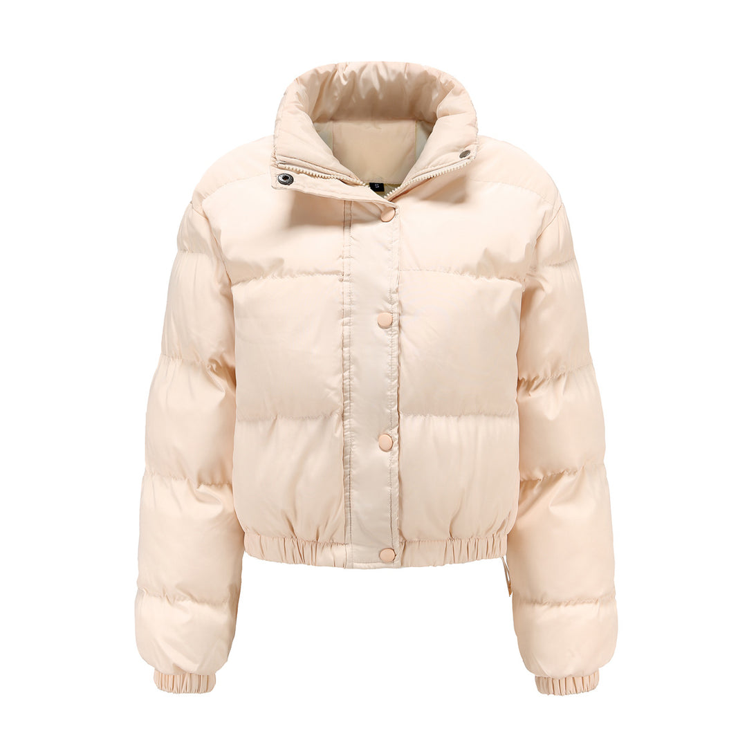 Damen modische kurz geschnittene Steppjacke Drune