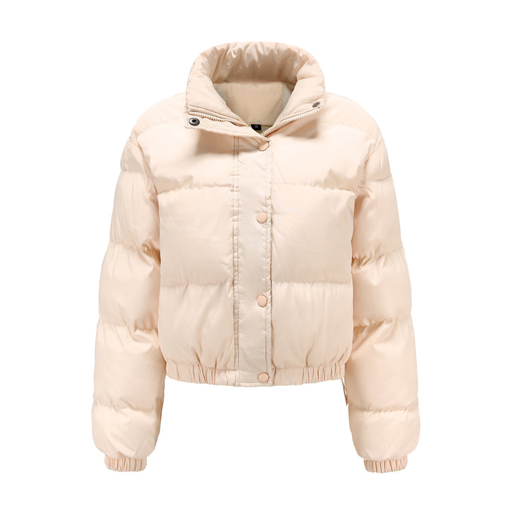 Damen modische kurz geschnittene Steppjacke Drune