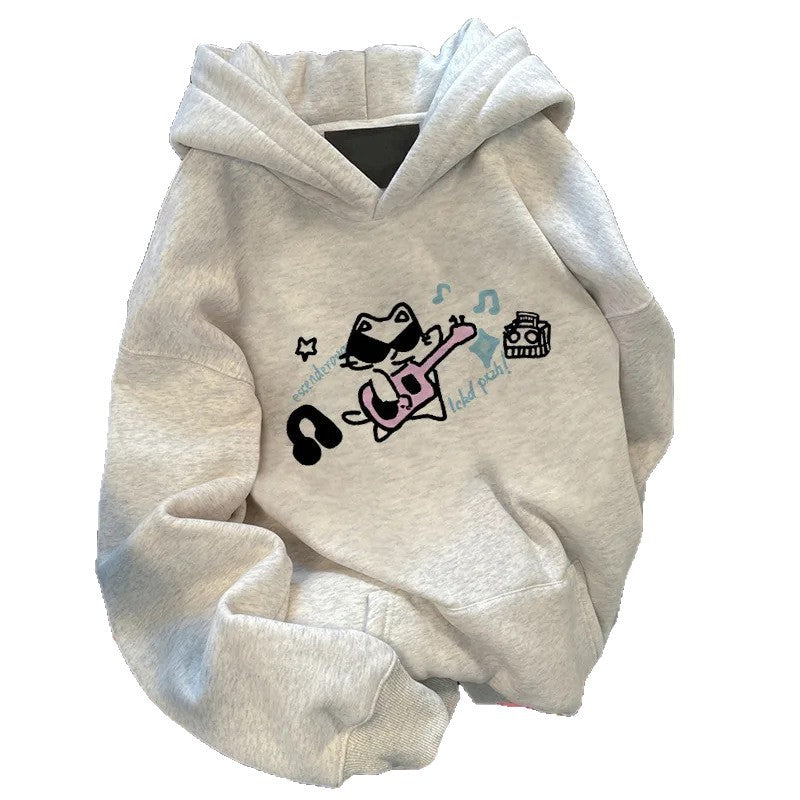 Damen Kapuzenpullover mit einzigartigem Tierdesign Drune