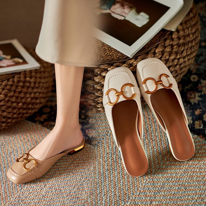Damen Elegante und bequeme Schuhe mit schickem Metallverschluss Drune