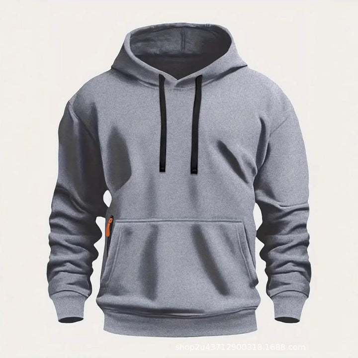Herren sportlicher Kapuzenpullover mit praktischen Taschen und atmungsaktivem Material Drune