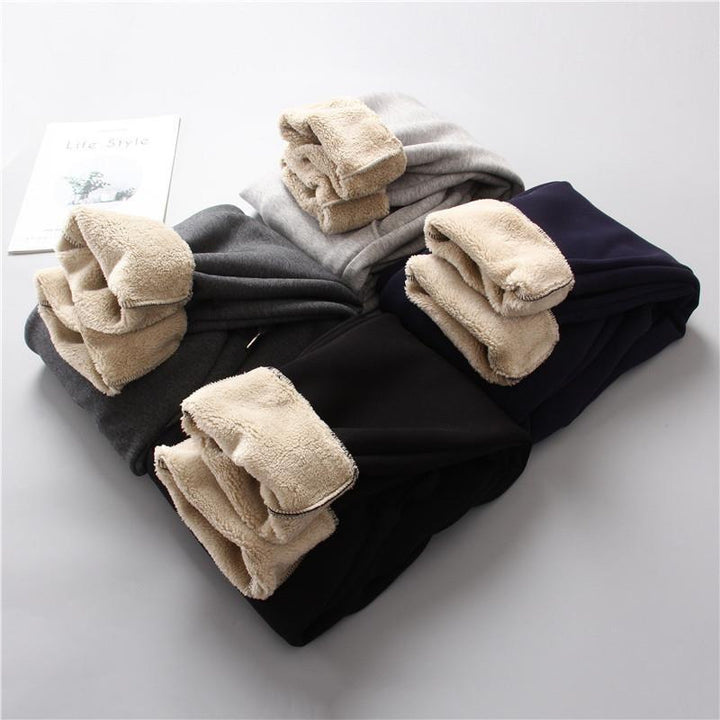 Damen nan gefütterte Therm-Jogginghose mit Kordelzug, seitlichen Eingrifftaschen und schmalem Bein Drune