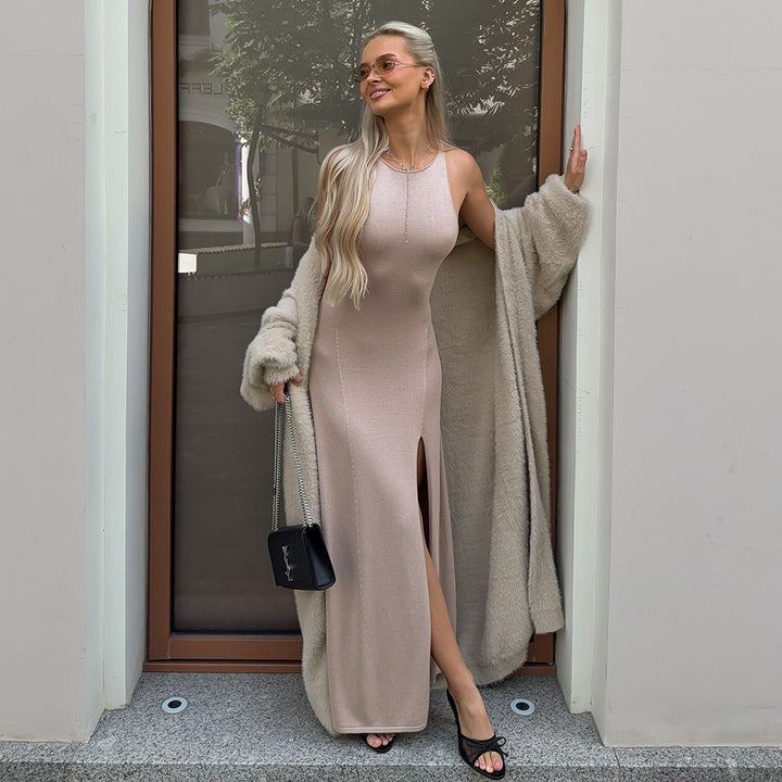 Damen Flauschiger Cardigan mit überschnittenen Schultern Drune