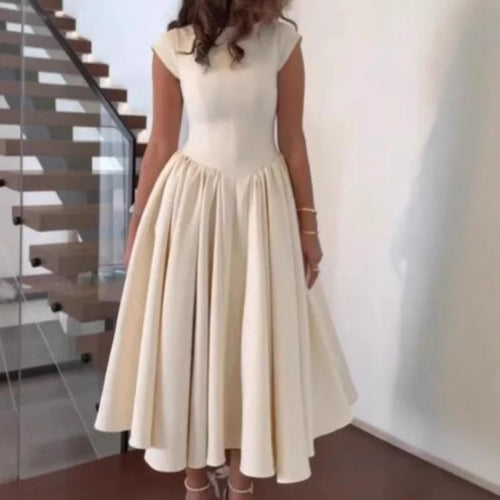 Damen Langarm Kleid mit figurumspielendem Schnitt Drune
