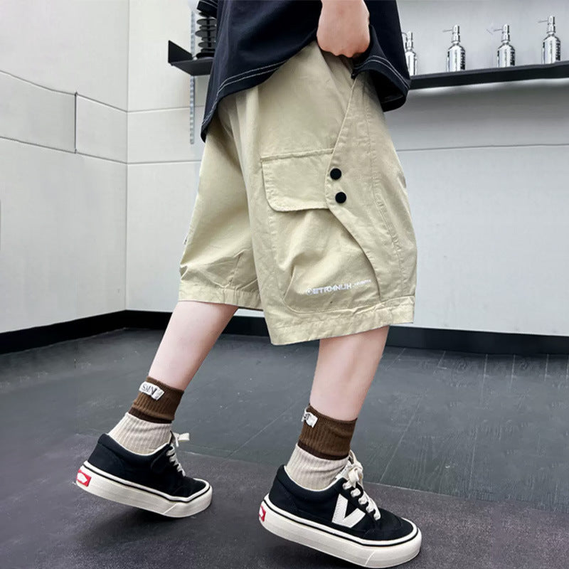 Jungen Cargo-Shorts mit praktischen Seitentaschen Drune
