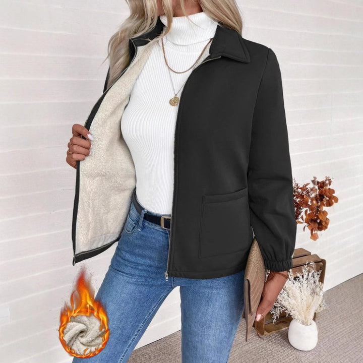Damen Freizeitjacke mit Frontreißverschluss und praktischen Taschen Drune
