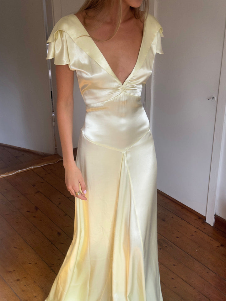 Damen Elegante und fließende Satin-Jumpsuit Drune