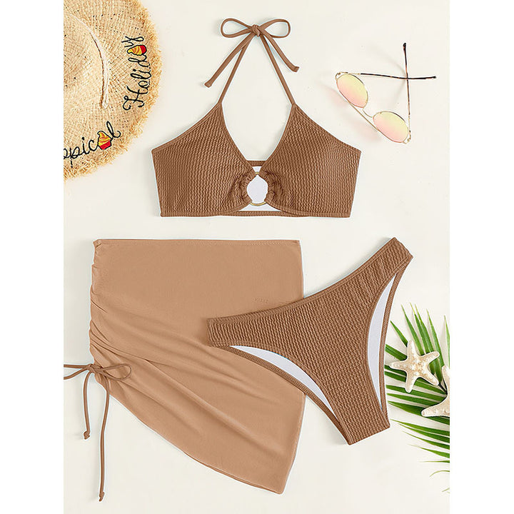 Damen Bikini-Set mit raffiniertem Wickelrock Drune