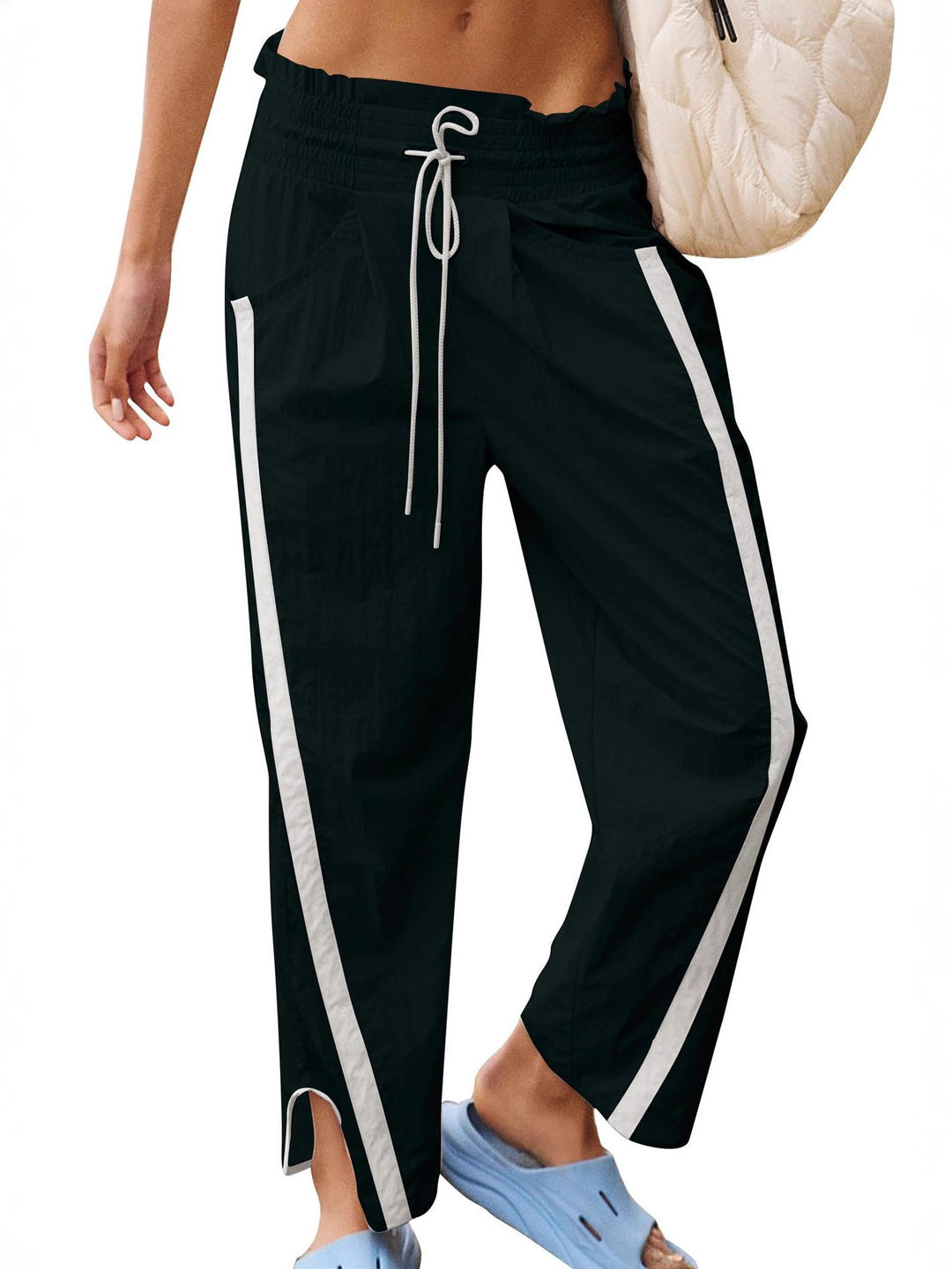 Damen Sportliche Freizeithosen Drune