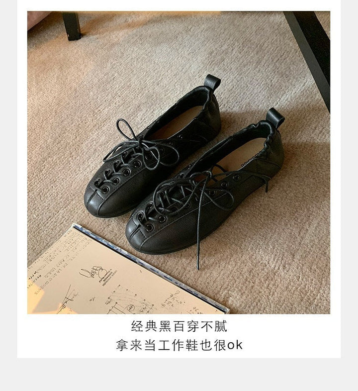 Damen Freizeit-Sneaker aus feinem Leder mit raffiniertem Geflecht Drune