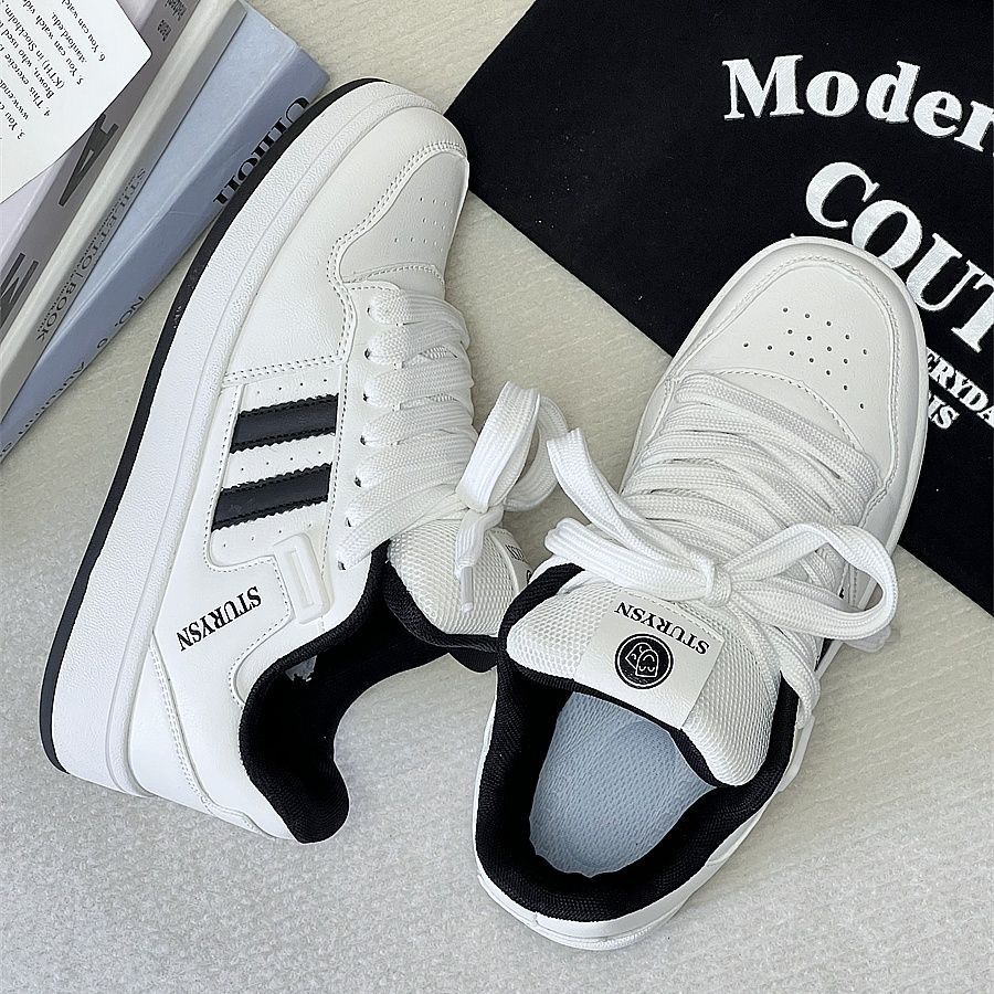Damen modische Sneakers mit atmungsaktiven Mesh-Einsätzen und rutschfester Sohle Drune