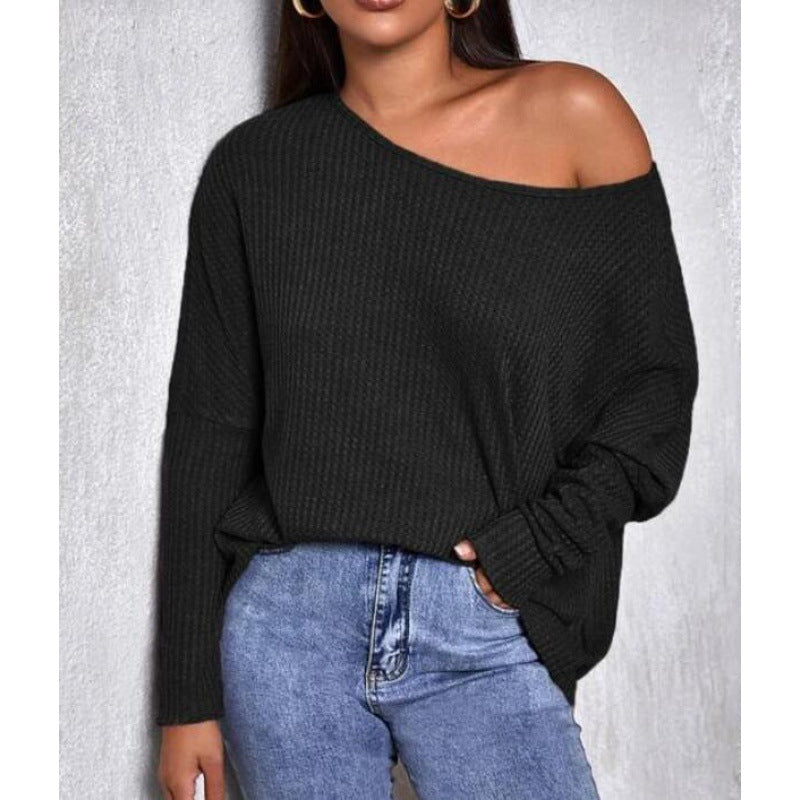 Damen Oversized Strickpullover Drune