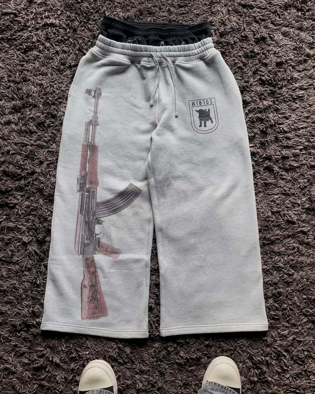 Herren Freizeithose mit einzigartigem Grafikdesign Drune