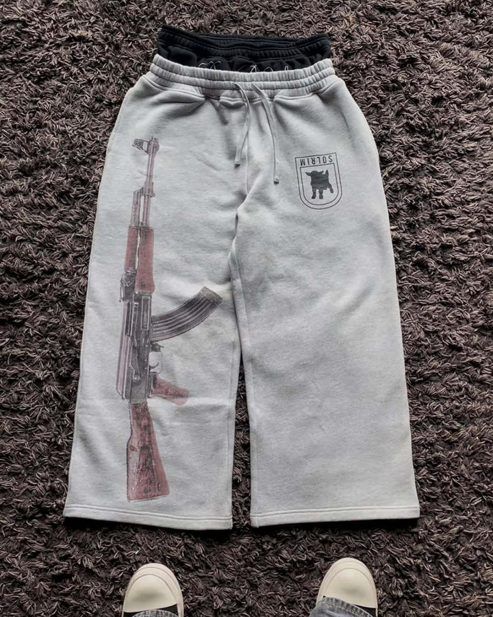 Herren Freizeithose mit einzigartigem Grafikdesign Drune